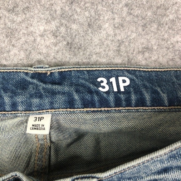 J. Crew Slim Boyfriend Denim Jean in Tinted Indigo Wash Blue BB475 Size 31P - Picture 6 of 14